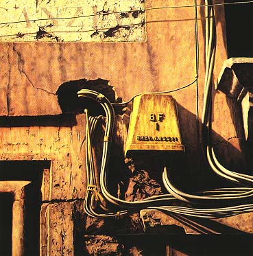 Glen Hansen, Venice: Canzia, 1998, oil on canvas, 24x24 inches