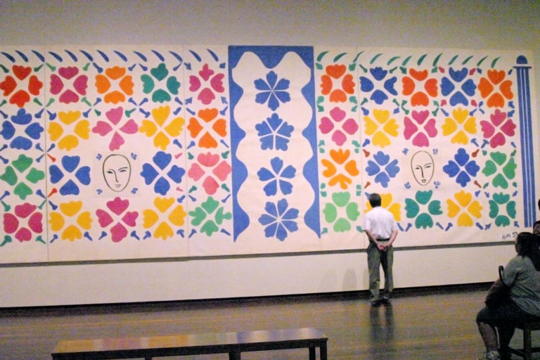 Henri Matisse, The Cut-Outs at the National Gallery of Art, installation view