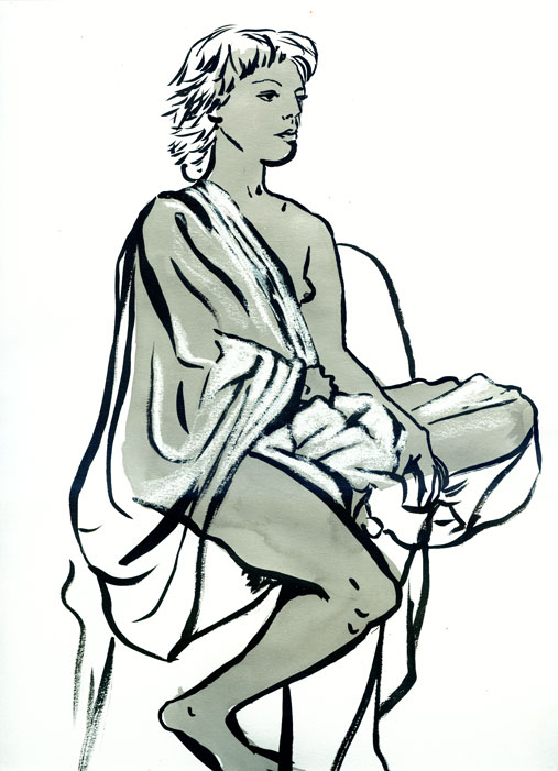 Simone sketches, 2008