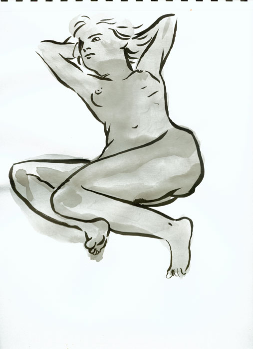 Simone sketches, 2008