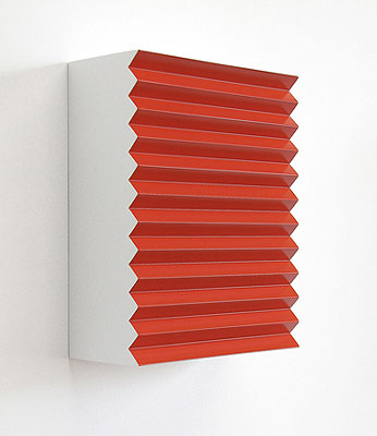 Bill Thompson, KK2, 2007, acrylic and urethane on polyurethane block, 11 1/4x9x4 inches