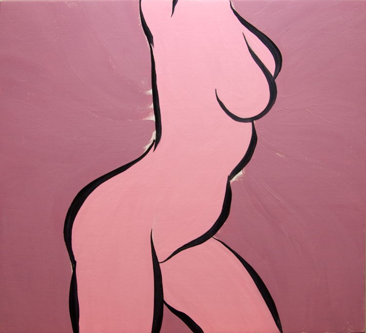 Chris Rywalt, Bubble Yum Girl, 2009, oil on panel