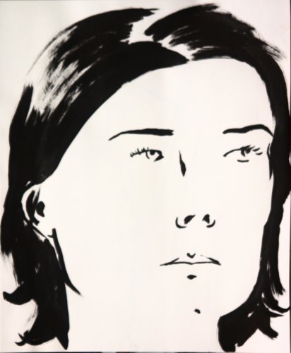Chris Rywalt, Mia #9, 2007, ink on paper, 14x17 inches