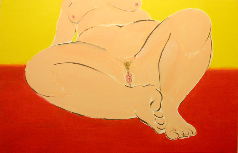 Chris Rywalt, Untitled, 2007, oil on panel, 16x24 inches
