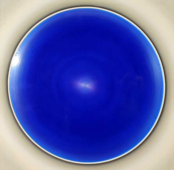 Robert Schaberl, Blue Magenta, 2006, acrylic on canvas, 63x63 inches