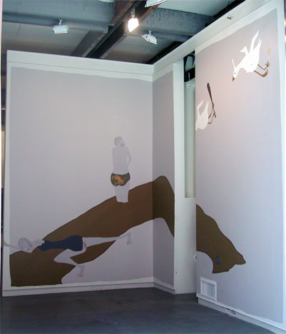 Thordis Adalsteinsdottir, installation view, 2006