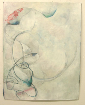 Leigh Ann Davis, studio view, 2006