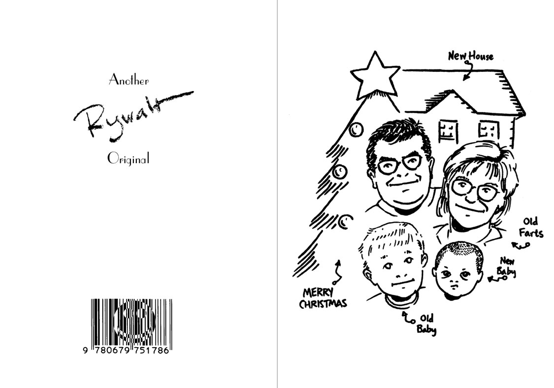 Chris Rywalt, Xmas Card 1998, digital file