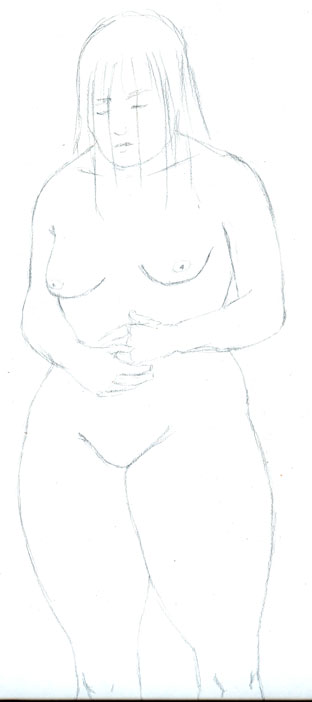 Chris Rywalt, Untitled (but bad), 2007, pencil on paper