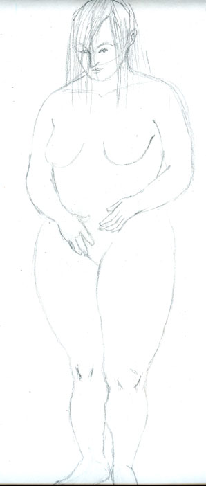 Chris Rywalt, Untitled (but bad), 2007, pencil on paper