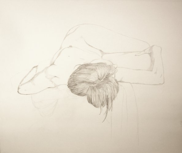 Chris Rywalt, Kika #4, 2007, pencil on paper, 11x14 inches