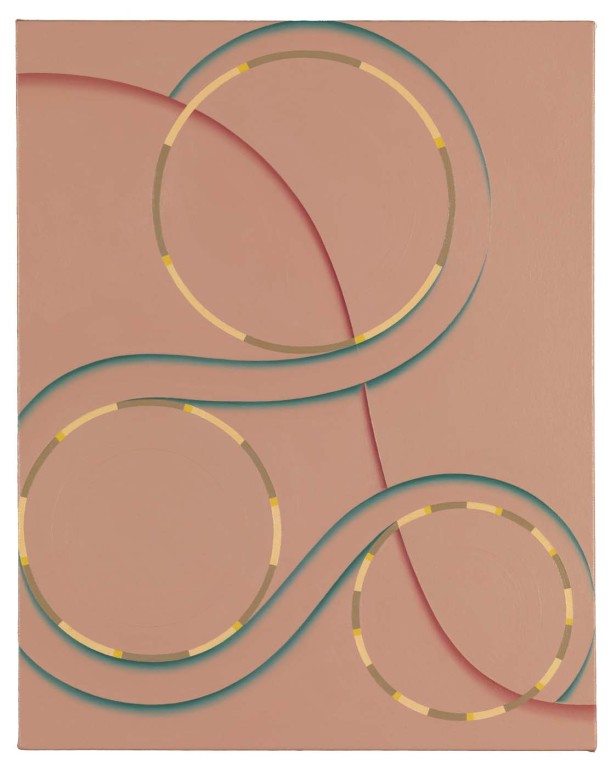 Tomma Abts, Isko, 2008, oil and acrylic on canvas, 48x38 cm