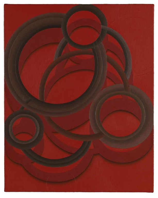 Tomma Abts, Schwero, 2005, oil and acrylic on canvas, 48x38 cm
