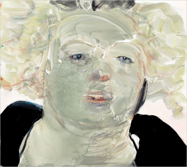 Marlene Dumas, Self Portrait at Noon, 2008, oil on canvas