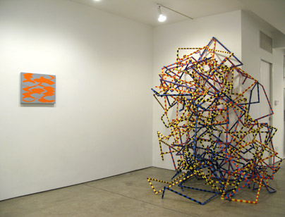 Off the Wall, installation view (Pierre Mabille, Philippe Richard), 2009